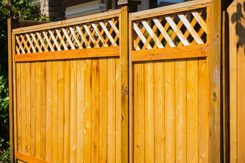 Lattice Fence Installation