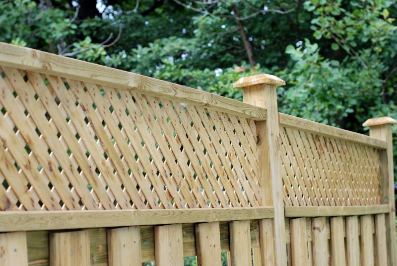 Lattice Fence Installation