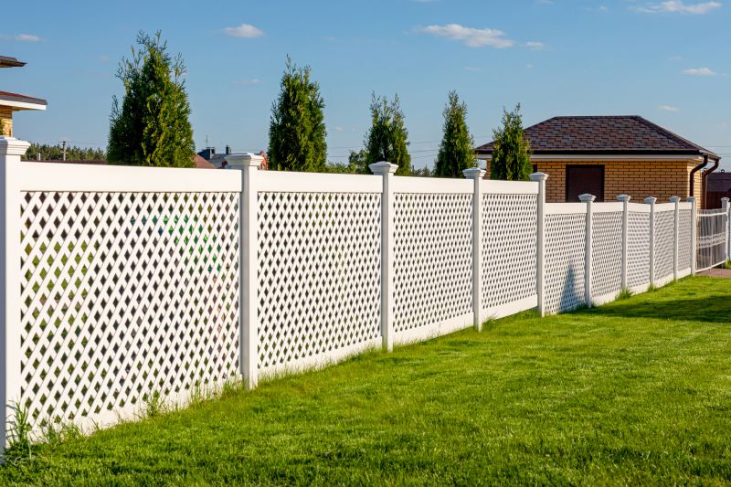 Summer Lattice Fence Work